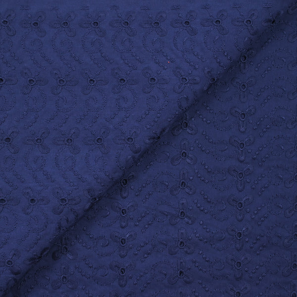Broderie anglaise Izanagi marine