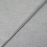 Chambray de coton argent