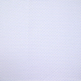 Coton chemise mini géométrique bleu clair fond blanc