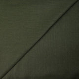 Bottle green fine chevron polycotton