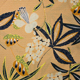 Coton élasthanne Ankara or et jaune