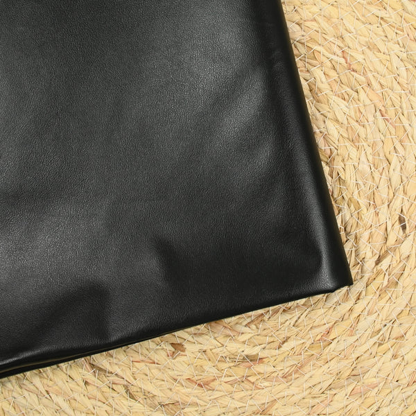 Coton imperméable fin noir