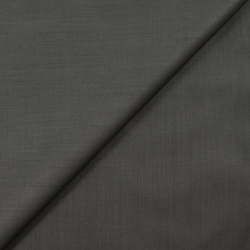 Coton imperméable fin taupe foncé