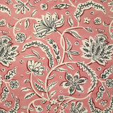 Coton indien imprimé Miraz vieux rose