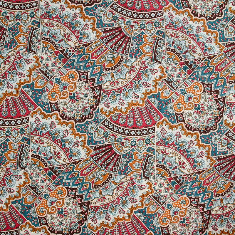 Coton liberty ® 150th Emporium camel au mètre