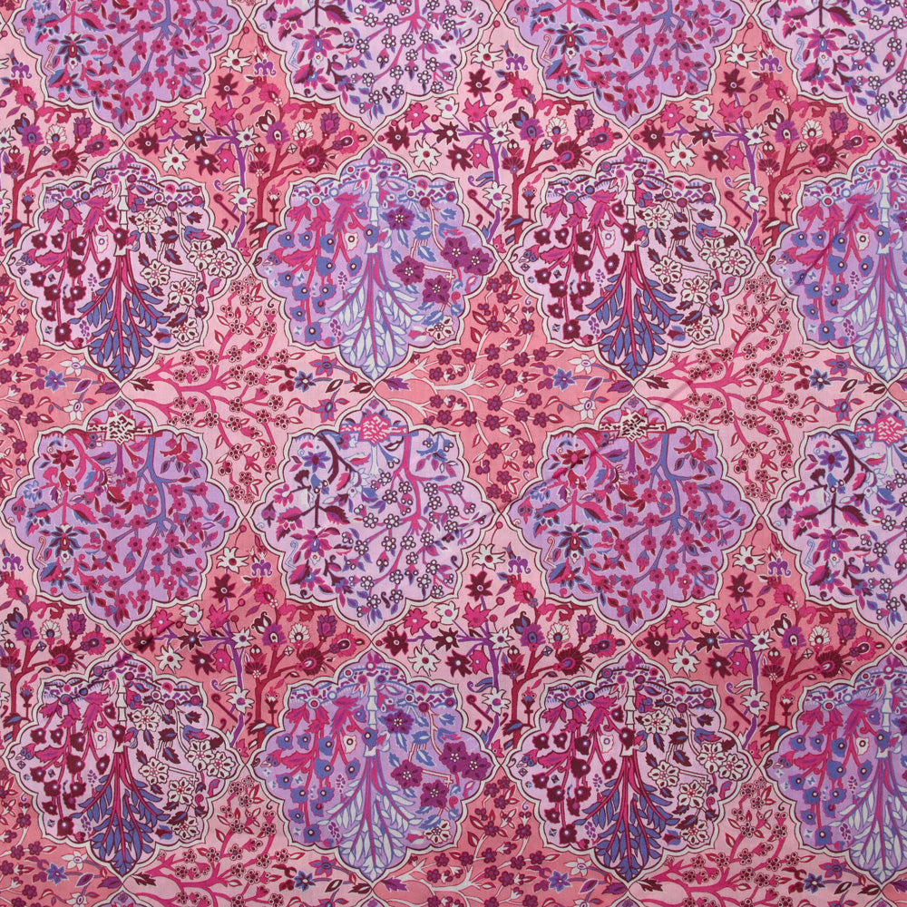 Coton liberty ® Aspley Tile rose au mètre