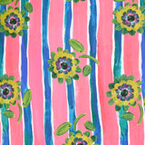 Coton liberty ® Beau rose au mètre