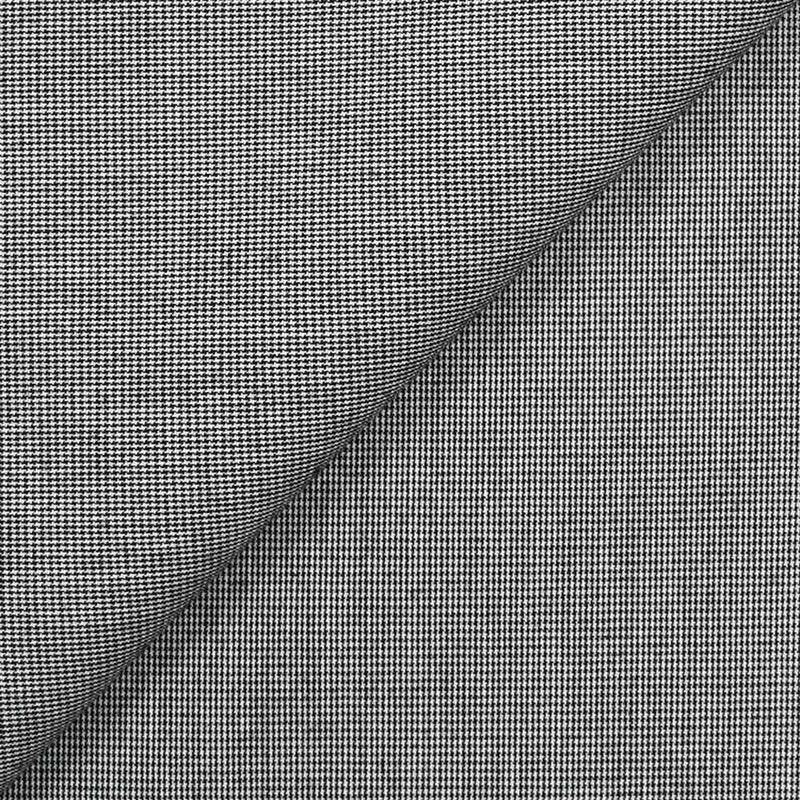 Coton pied de puce noir et blanc