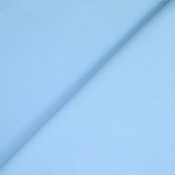 Coton rayé ciel