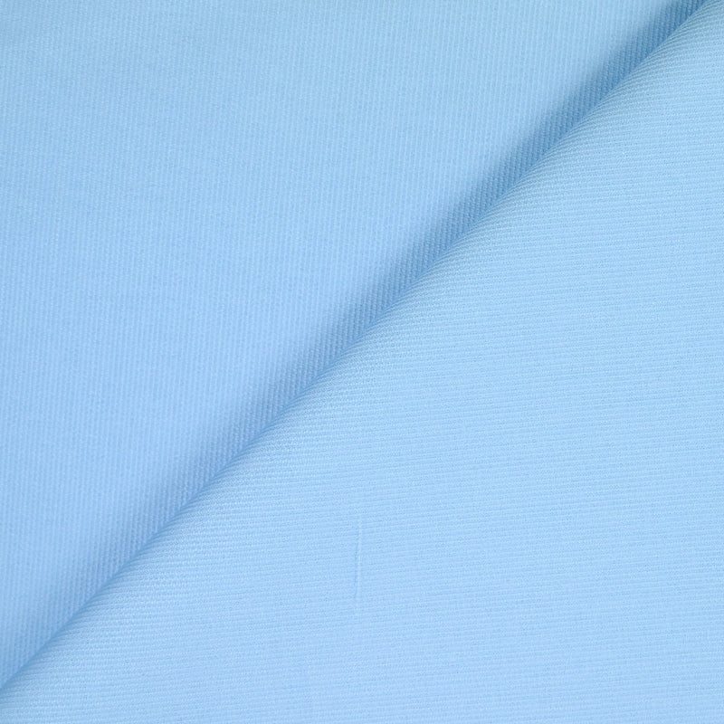 Coton rayé ciel