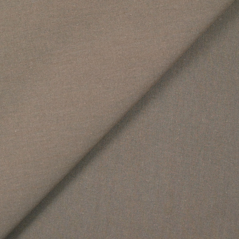 Coton taupe foncé