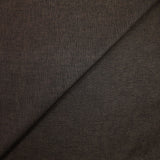Coton tissé teint bleu marron