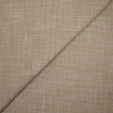 Coton tissé-teint chevron beige fond blanc