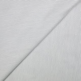 Coton tissé-teint rayé couture marine fond blanc