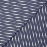 Coton tissé-teint rayé marine