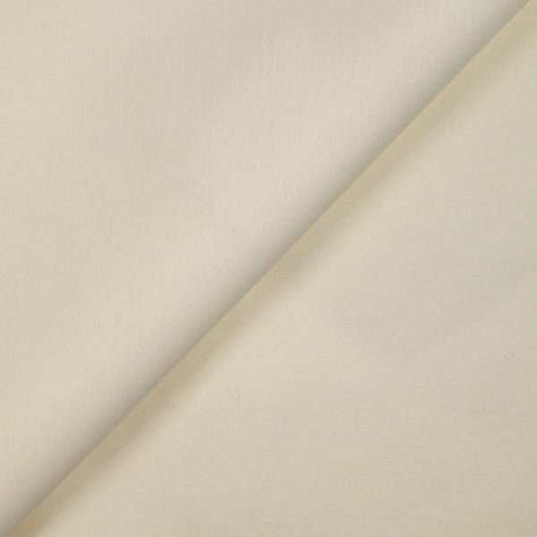 Coton uni Cynthia blanc cassé