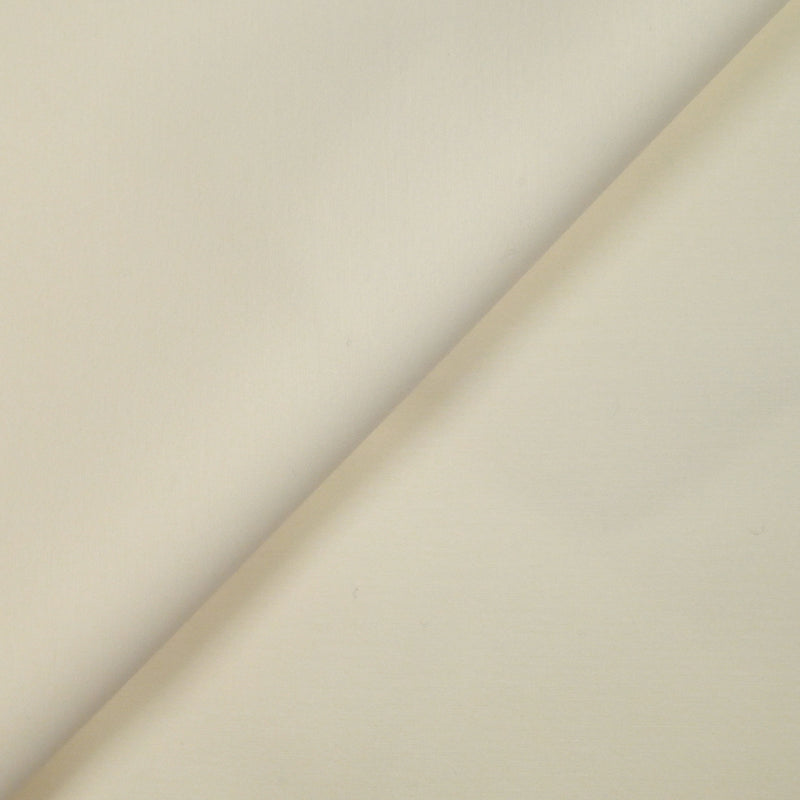 Coton uni Cynthia blanc cassé