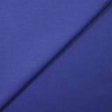 Coton uni fin bleu roi