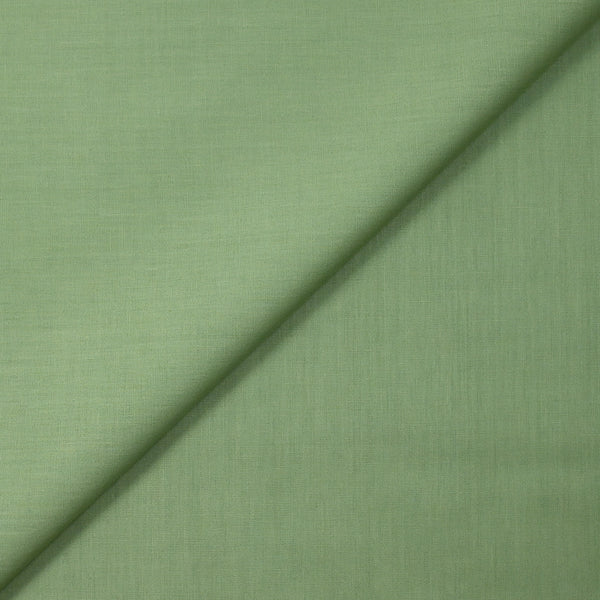 Coton uni fin vert amande
