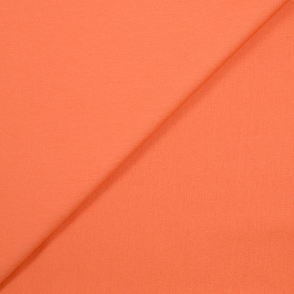 Coton uni potiron