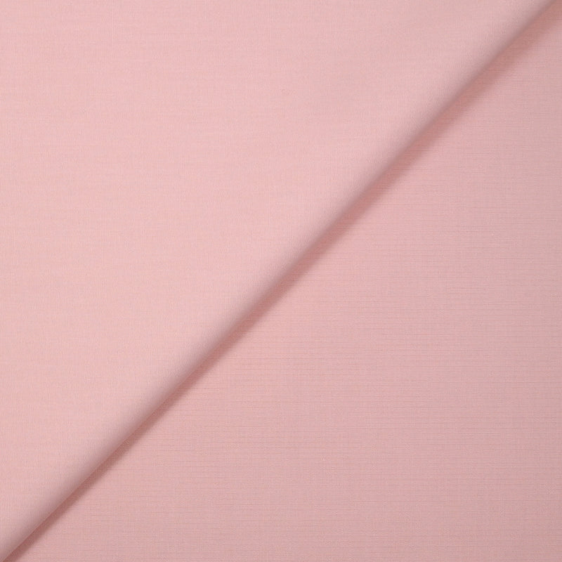 Coton uni rose pastel
