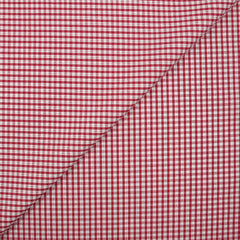 Coton Vichy 3mm rouge