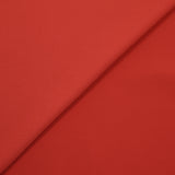 Crêpe de chine polyester rouge coquelicot