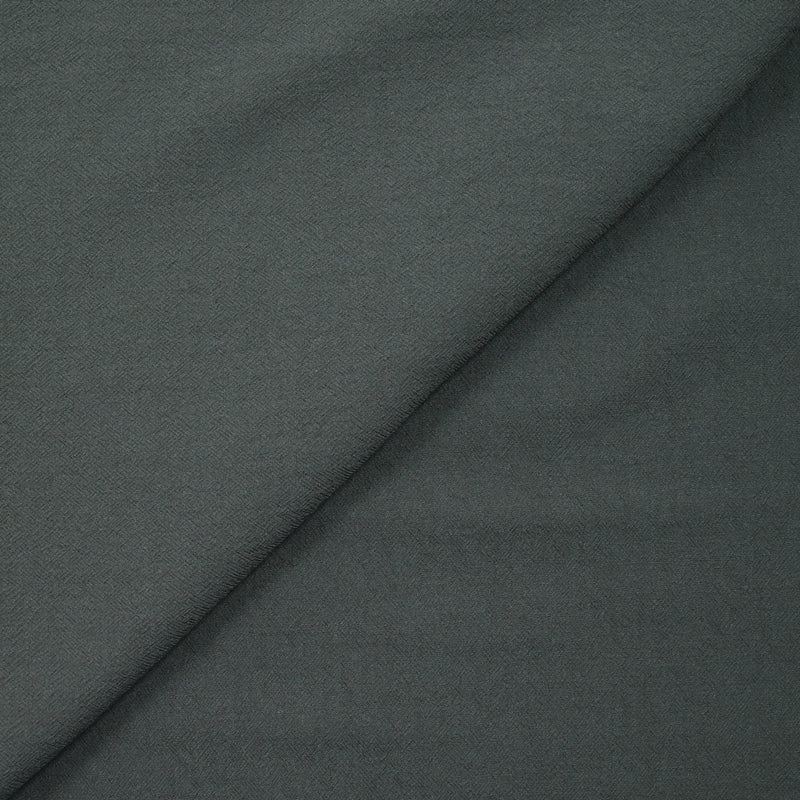 Crêpe de laine fantaisie gris basalte