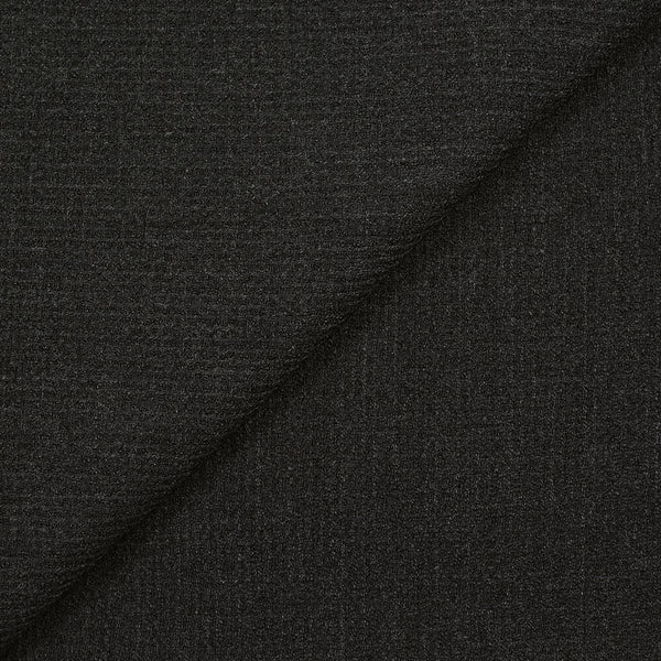 Crêpe de laine mélangée anthracite