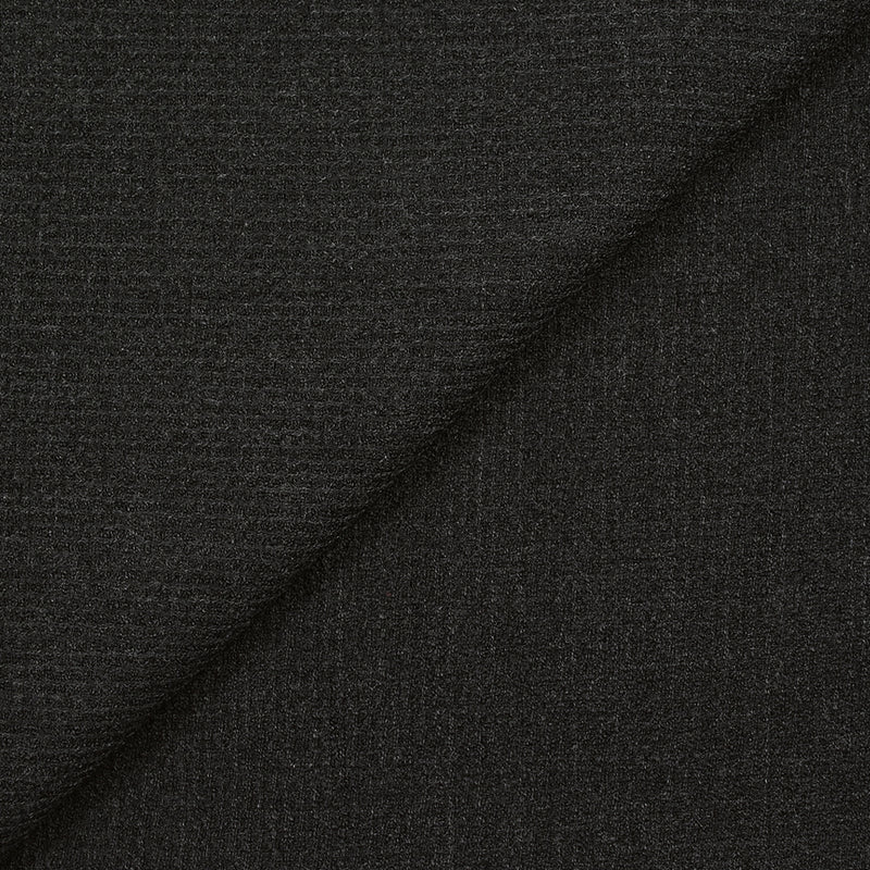 Crêpe de laine mélangée anthracite