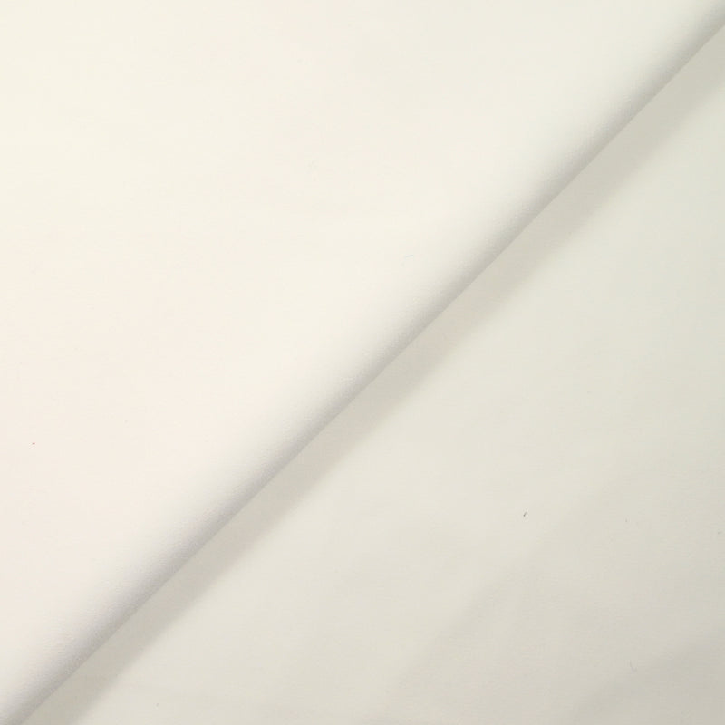 Crêpe de polyester blanc