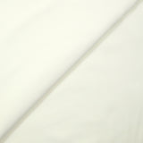 Crêpe de polyester blanc neige