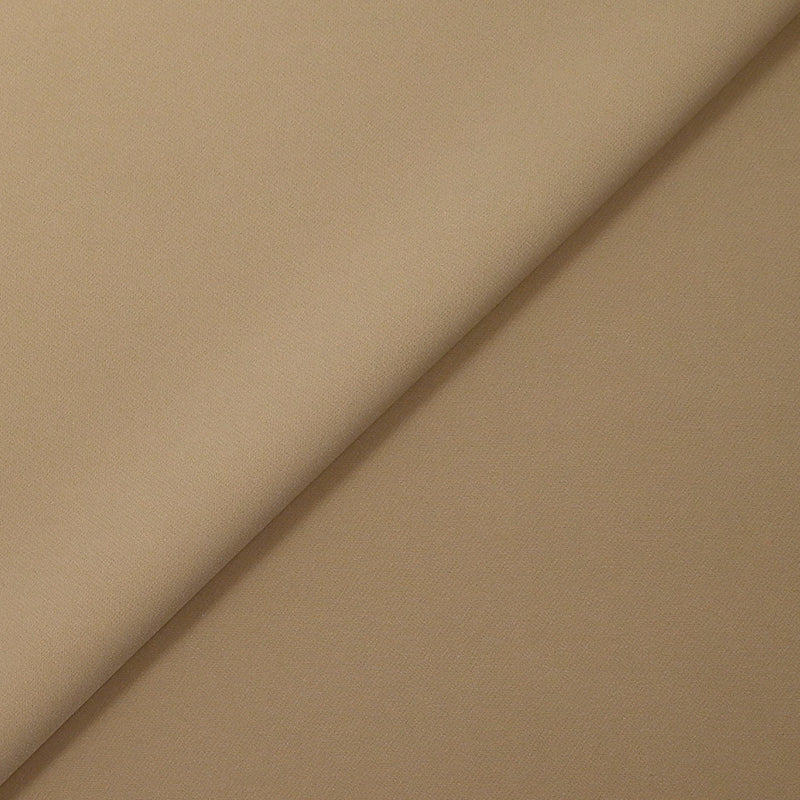 Crêpe de polyester lourd Louna beige