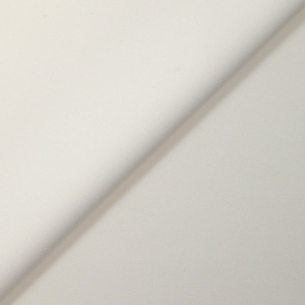 Crêpe de polyester lourd Louna blanc cassé