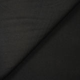 Crêpe de polyester noir