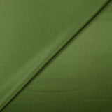 Crêpe de polyester satiné vert olive