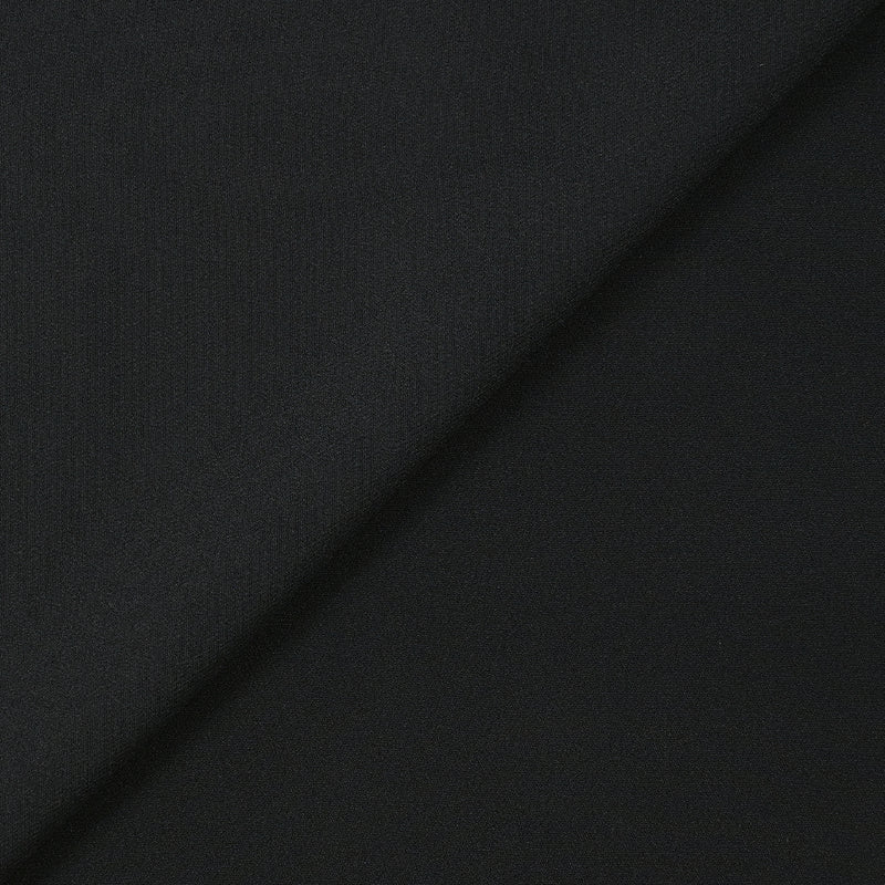 Crêpe de polyviscose noir