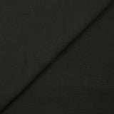 Crêpe de viscose noir