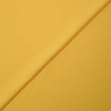 Crêpe georgette polyester jaune tournesol