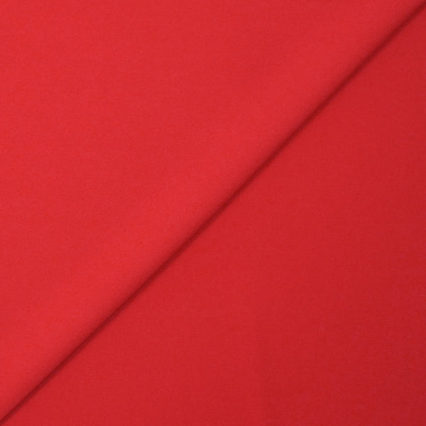 Crêpe georgette polyester rouge fraise