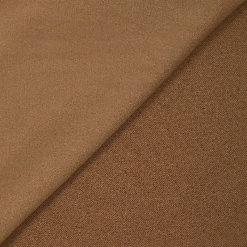 Crêpe jersey de polyester camel