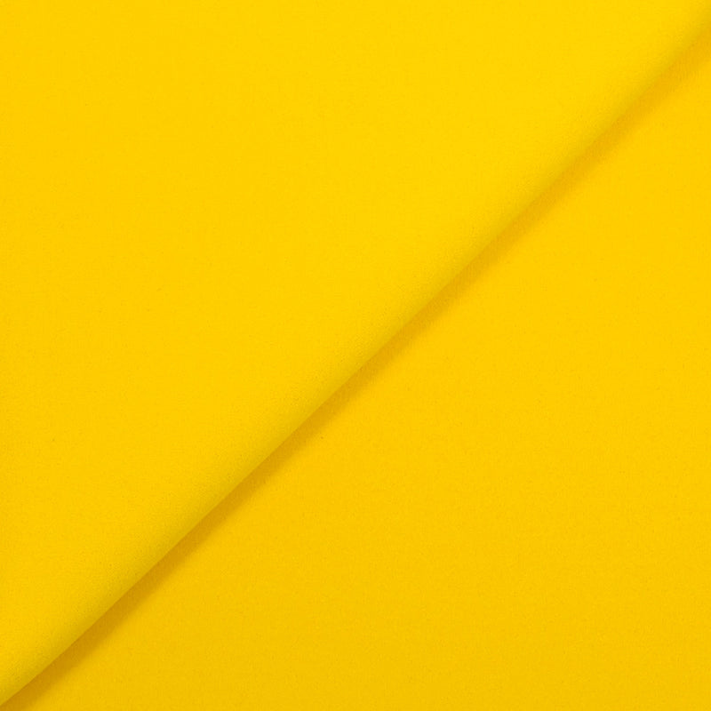 Crêpe jersey de polyester jaune