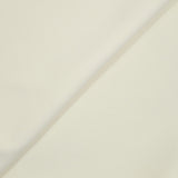 Crêpe polyester fin blanc cassé