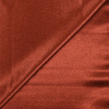 Crêpe satin de viscose lourd rouge rouille