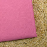Crêpe satin gaufré viscose rose bonbon