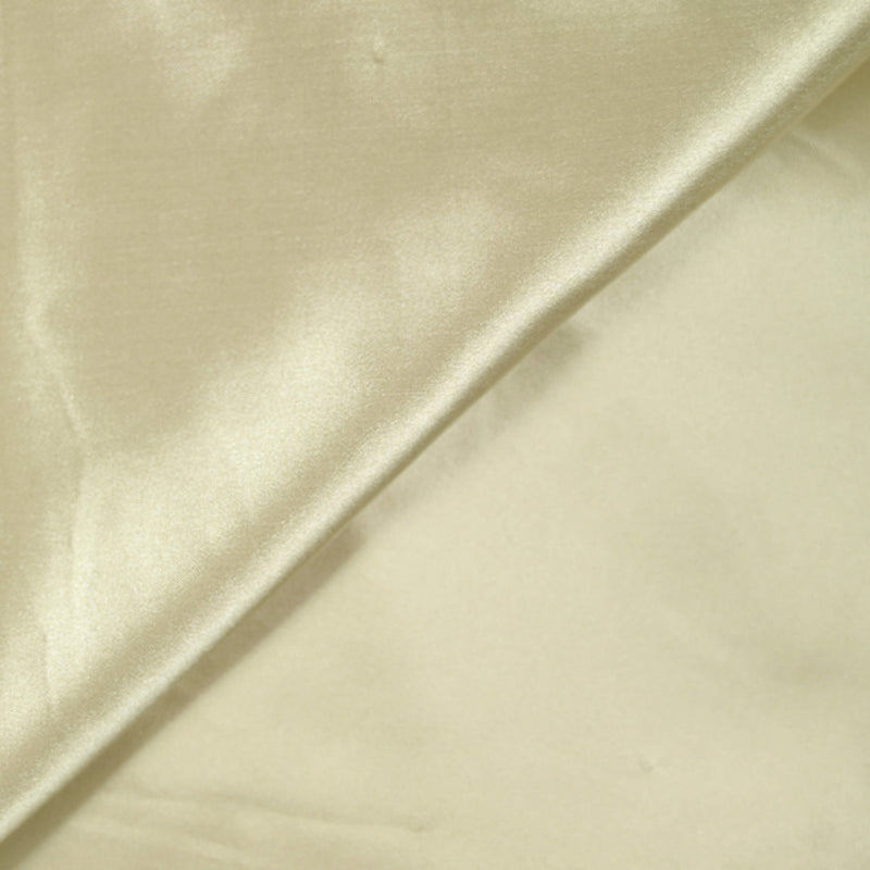 Crêpe satin polyester blond platine
