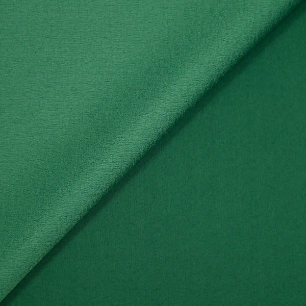 Crêpe satin polyester vert bouteille