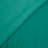 Crêpe satiné de polyester vert