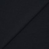 Crépon polyester noir