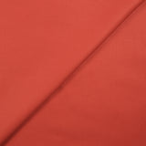 Cretonne de coton unie orange sanguine